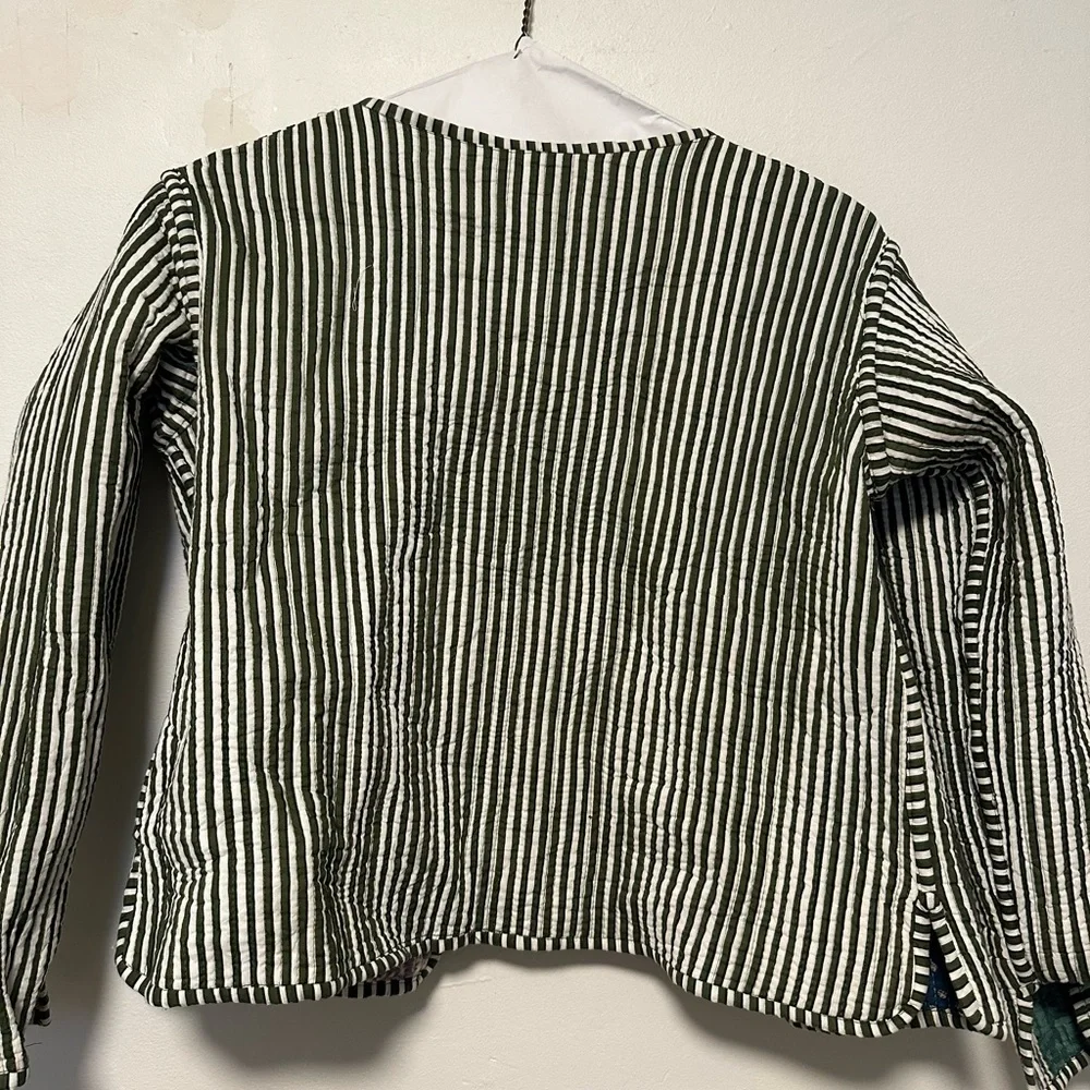 Handmade Patchwork Multicolor Women's jacket - Picture 4 of 4